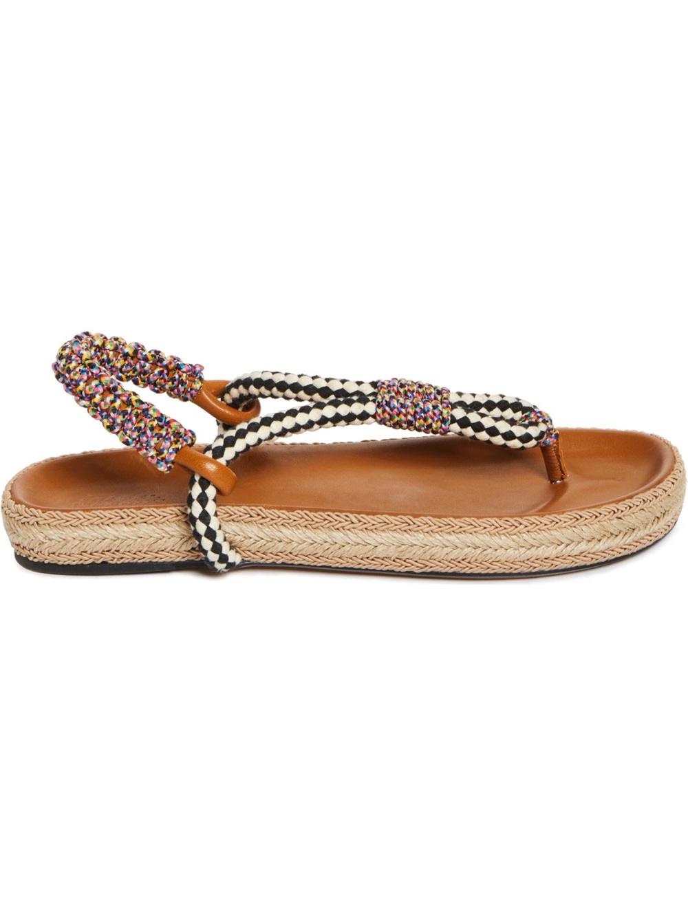 Isabel marant espadrille Women’s Multicolor Braided Slingback Sandal - Picture 2 of 7
